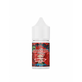 Жидкость MALAYSIAN JUICE SALT - Cranberry (Клюква) 30мл 4.0мг