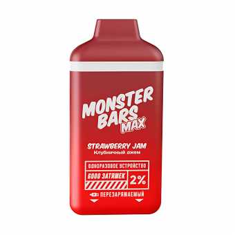 MONSTER BARS MAX - Клубничный Джем