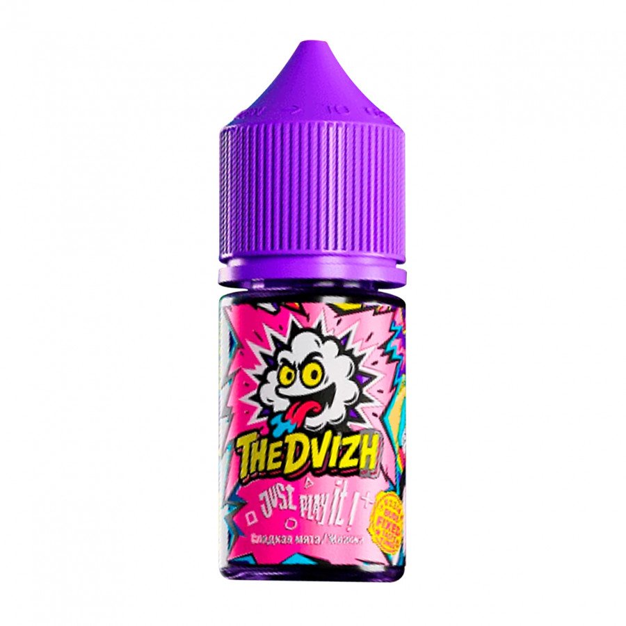 Фото и внешний вид — Жидкость TheДВИЖ - Just Play It (Сладкая Мята Жвачка) 30мл 0мг