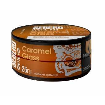 Табак для кальяна SEBERO 25г - Caramel Glass (Молочная карамель, вафли, ваниль, арктик)