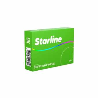Табак для кальяна "Старлайн" (Зеленый фреш), 25 г