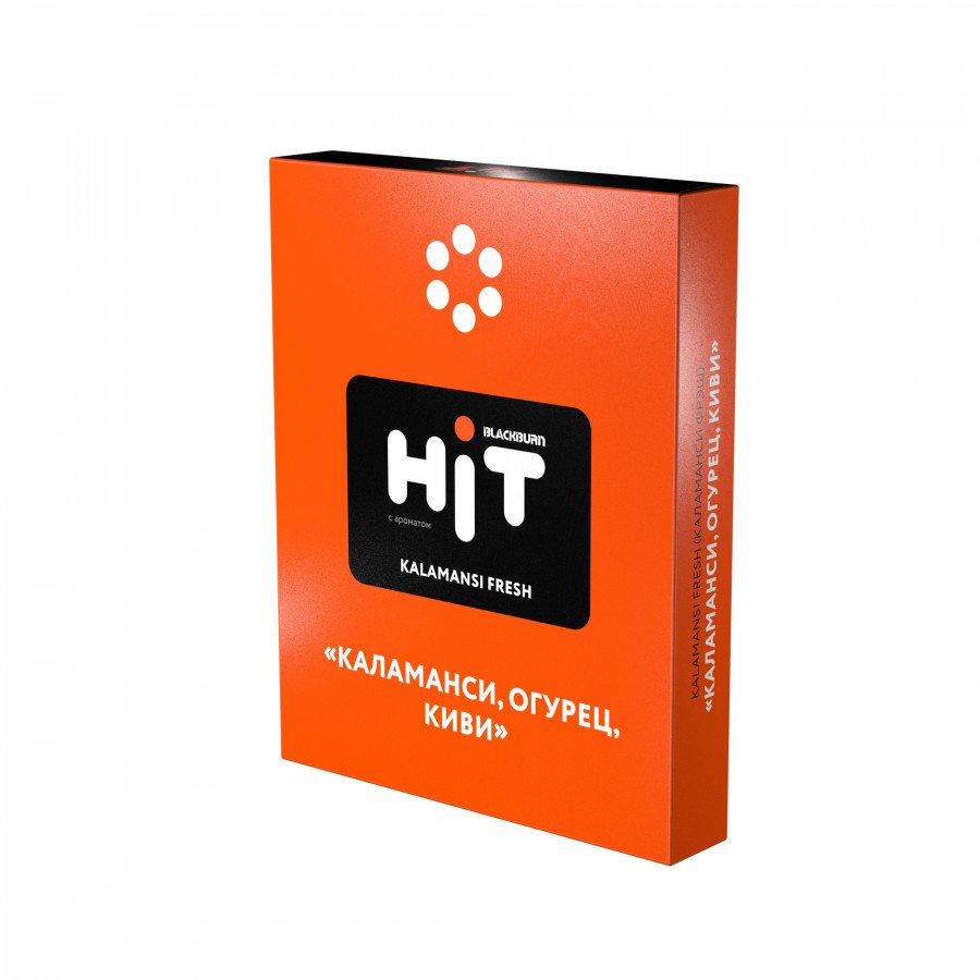 Фото и внешний вид — Табак для кальяна HiT 30г - Kalamansi Fresh (Каламанси Огурец Киви)