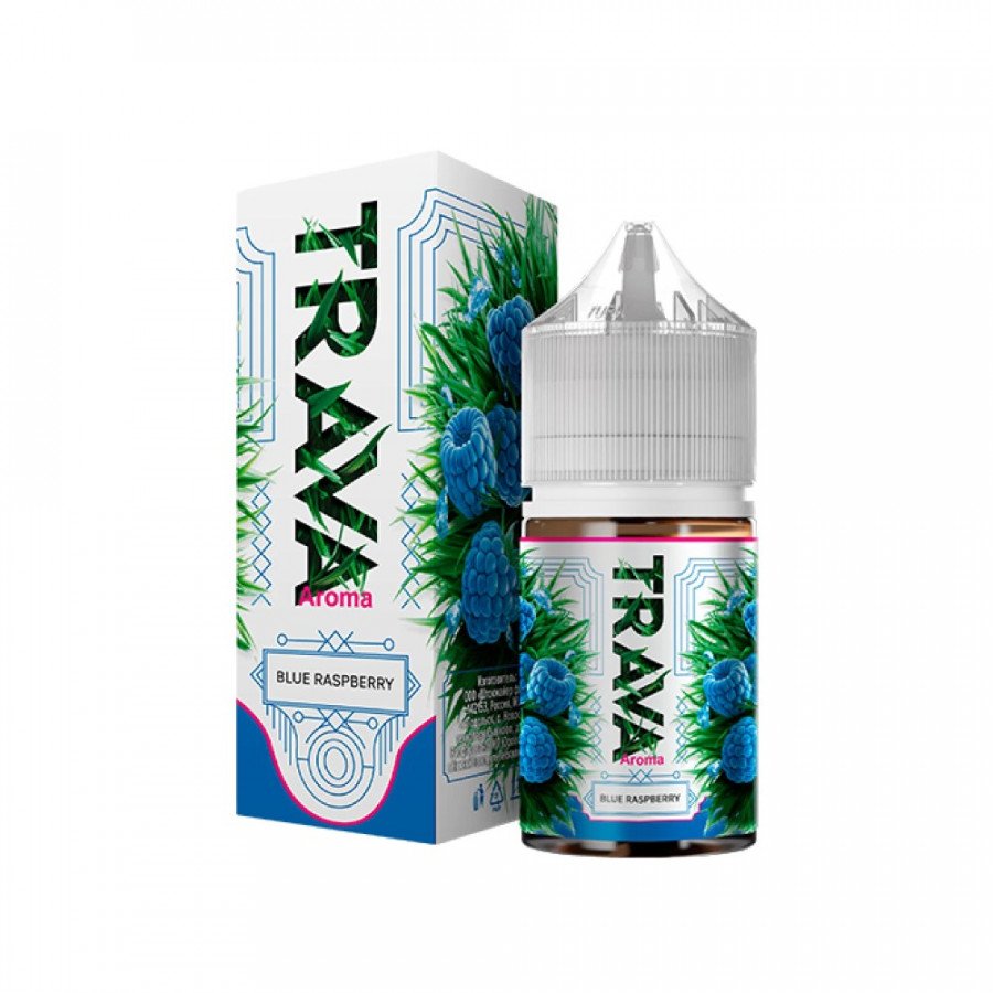Фото и внешний вид — Конструктор TRAVA - Blue Raspberry (Синяя Малина) 30мл 0мг