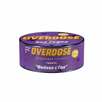 Табак для кальяна OVERDOSE 25г - Goa Feijoa (Фейхоа с Гоа)