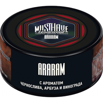 Табак для кальяна MUST HAVE 25гр - Araram (с ароматом Чернослива, Арбуза и Винограда)
