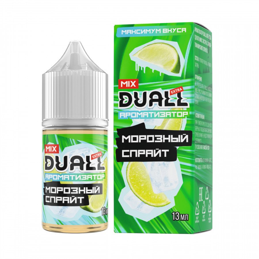 Фото и внешний вид — Конструктор DUALL MIX EXTRA - Морозный Спрайт 30мл 0мг