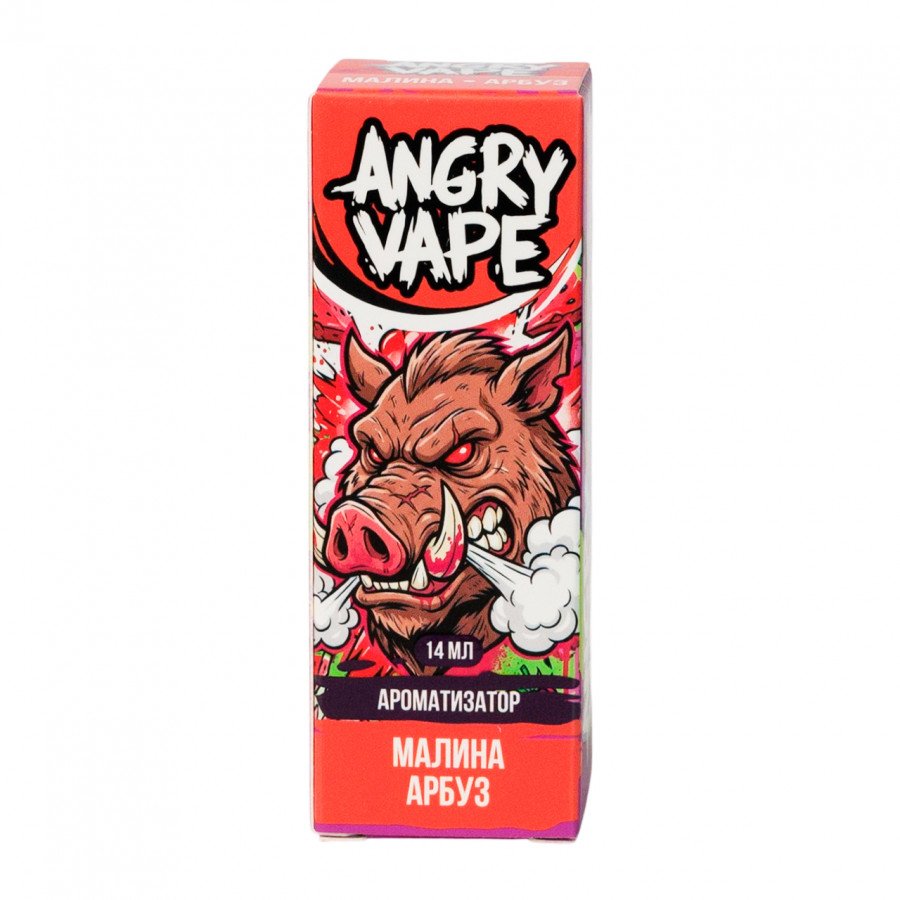 Фото и внешний вид — Конструктор ANGRY VAPE - Малина Арбуз 30мл 0мг