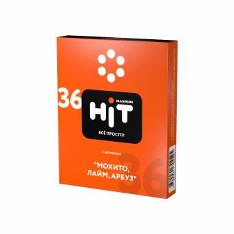 Табак для кальяна HiT 30г - 36. Мохито Лайм Арбуз
