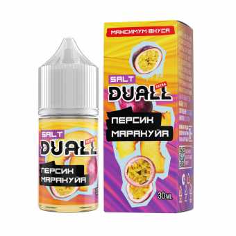 Жидкость DUALL EXTRA SALT - Персик Маракуйя 30мл 20мг