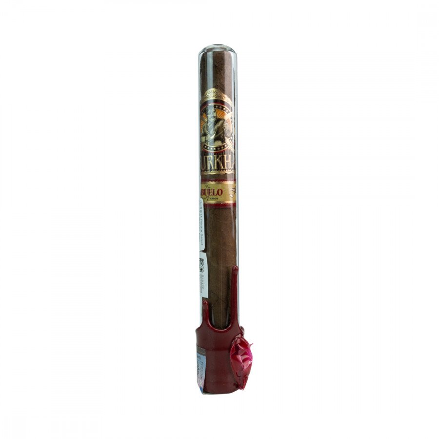Фото и внешний вид — Сигара Gurkha Private Select Churchill Maduro Rum Abuelo Tubos
