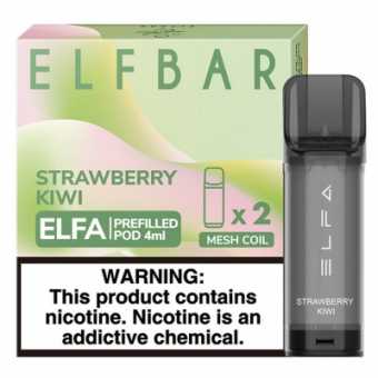 Картридж ELF BAR ELFA - Strawberry Kiwi (Клубника Киви) 2шт