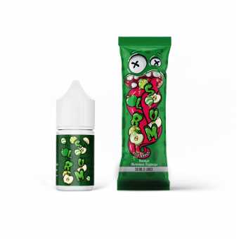 Жидкость SLURM SALT - Acid Apple (Кислые яблочные леденцы) 30мл 20мг