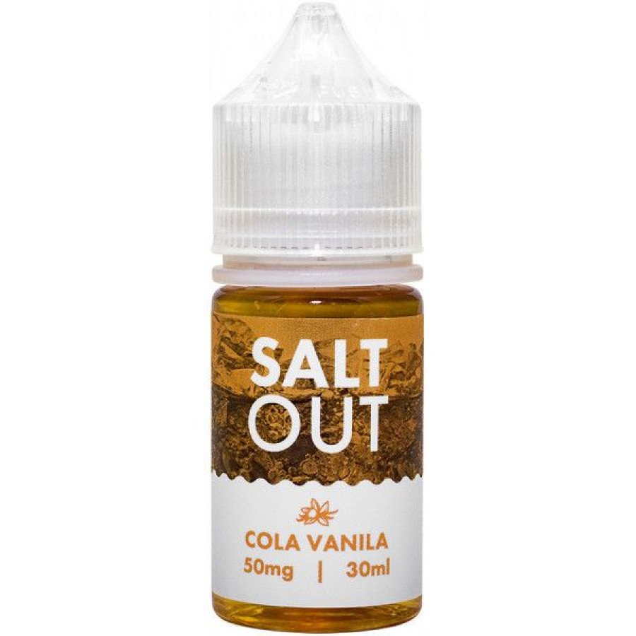 Фото и внешний вид — Жидкость OUT SALT - Cola Vanilla (Ванильная кола) 30мл 20мг