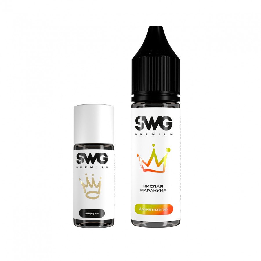 Фото и внешний вид — Конструктор SWG PREMIUM - Кислая Маракуйя 30мл 0мг