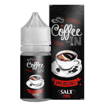 Жидкость COFFEE-IN SALT - Americano (Американо) 30мл 20мг