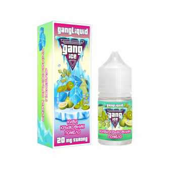Жидкость GANG ICE SALT - Киви Крыжовник Помело 30мл strong