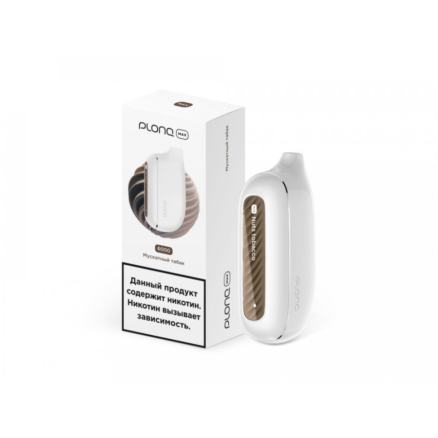 Фото и внешний вид — PLONQ MAX - Мускатный Табак
