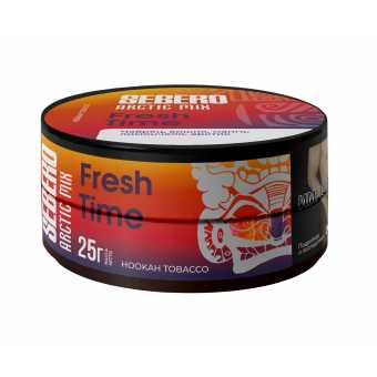 Табак для кальяна SEBERO 25г - Fresh Time (Чабрец, вишня, манго, лимон, арктик)