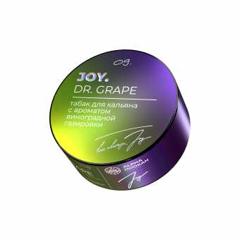 Табак для кальяна JOY 25г - Dr. Grape (Виноградная Газировка)