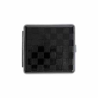 Портсигар HJ-604 на 20 сиг кожа (резинка)