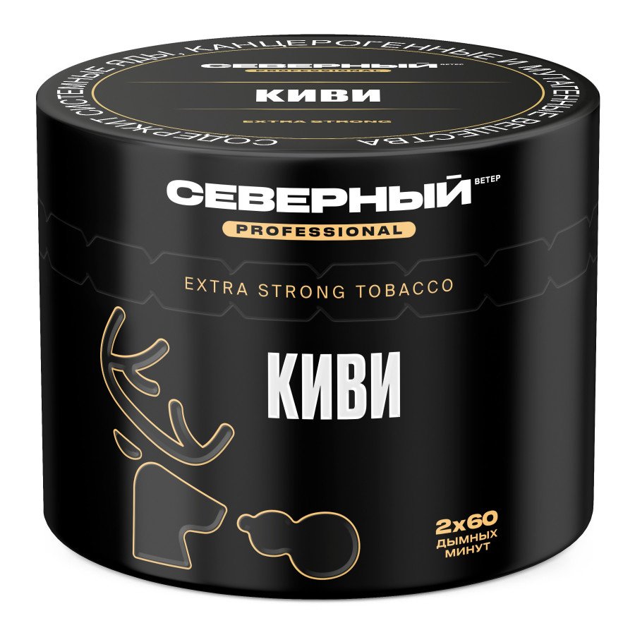 Фото и внешний вид — Табак для кальяна ВЕТЕР СЕВЕРНЫЙ (PROFESSIONAL) 40г - Киви