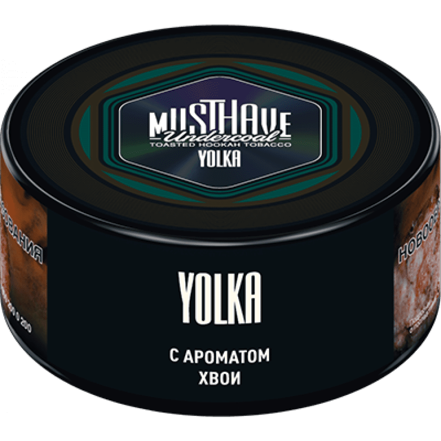 Фото и внешний вид — Табак для кальяна MUST HAVE 25гр - Yolka (с ароматом Хвои)